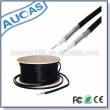 Câble coaxial RJ11 RG11, RG59, RG213, RG214, câble coaxial RG6 RG6 pour câble de caméra cctv (CE, ROHS, SGS, ISO)